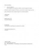 Diseño metodologico. Trabajo de calidad