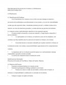 Plan Municipal de Prevención de la Violencia y la Delincuencia