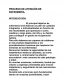 PROCESO DE ATENCIÒN DE ENFERMERÌA.