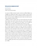 ÉTICA EN EL MUNDO DE HOY