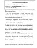 ¿Quien es el autor del texto y cual es el contexto en que desarrolla su trabajo?