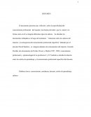 Conocimiento del profesional docente