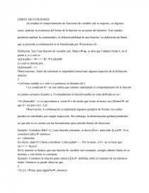 Limites. Página 1