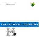 Taller Evaluacion De Desempeño.