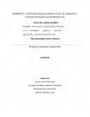 Proyecto socio educativo