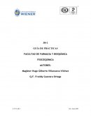 La presente guía es un intento de aportar al estudiante de Farmacia
