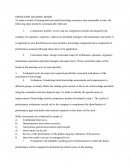 Operators training model