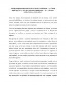 Cómo podrían implementar estrategias de evaluación de desempeño en sus actividades laborales, y que tipos de estrategías aplicarían?