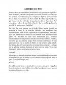 American Pie – Búsqueda de la 1ª experiencia, amistades y relaciones adolescentes