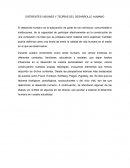 Teorias desarrollo humano