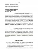 Demanda de Nulidad de Acta
