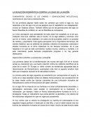 La reacción romántica