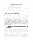 Diagnóstico de la economía mexicana