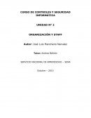 Organiazacion y staff