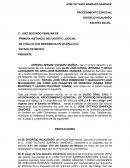 Divorcio incausado estado de mexico