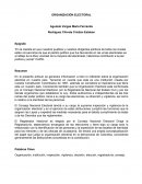 ORGANIZACIÓN ELECTORAL