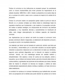 Evaluar el currículum en las instituciones es necesario porque “es considerada como un insumo imprescindible para iniciar procesos de mejoramiento de la calidad educativa