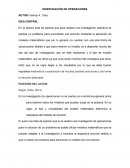 Como es la Investigación de operaciones