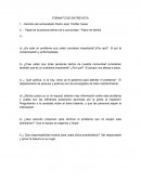 Formato de entrevista