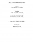 PROTOCOLO DE INVESTIGACIÓN Y EL USO DE LA COMUNICACIÓN