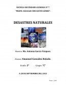Los Desastres Naturales ¿Por qué se producen los desastres naturales?