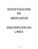 INVESTIGACIÓN DE MERCADOS