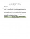GUIA UNO DE ACTIVIDADES DE APRENDIZAJE TEORÍA DEL CONSUMIDOR Y DEL PRODUCTOR