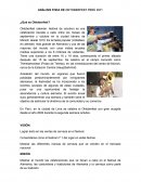 UN NUEVO ANÁLISIS FODA DE OKTOBERFEST PERÚ 2011