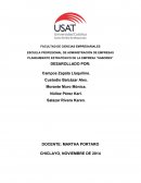 Planificación estratégica de una empresa