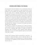 Lenguaje verbal