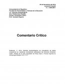 Analisis del texto Estudios bioarquelógicos de marcadores de estrés ocupacional en cazadores recolectores pampeanos del Holoceno temprano medio