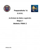 Actividad de Meta cognición Etapa 1