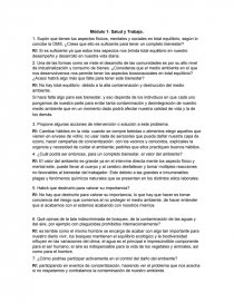 Módulo 1: Salud y Trabajo. Equilibrio total. Página 1