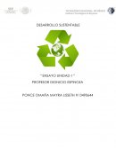 DESARROLLO SUSTENTABLE ’’ENSAYO UNIDAD 1’’