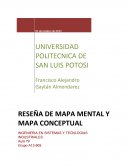 Reseña y mapa conceptual