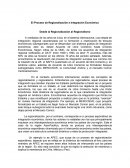 El proceso de regionalizacion e integracion economica