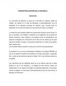 CONTEXTUALIZACIÓN DE LA ESCUELA.