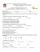 EXAMEN DE REGULARIZACIÓN 1er. BIMESTRE MATEMÁTICAS 3er. GRADO