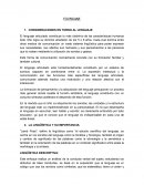 El LENGUAJE. CONSIDERACIONES EN TORNO AL LENGUAJE