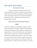 Uso y abuso de las Drogas