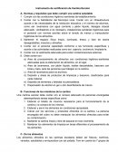 Instrumento de certificación de Cantina Escolar