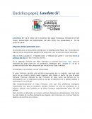 Enciclica Papal : Laudato si