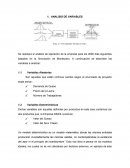 Analisis de variables