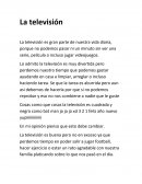 La television