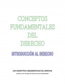 LOS CONCEPTOS FUNDAMENTALES DEL DERECHO