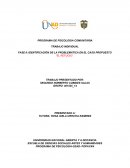 FASE II: IDENTIFICACIÓN DE LA PROBLEMÁTICA EN EL CASO PROPUESTO “EL REFUGIO”