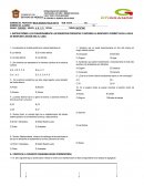 EXAMEN DE CIENCIAS III (QUIMICA
