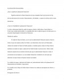 ¿Que es significa la planeación financiera?