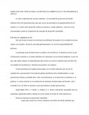 MARCO DE INFLUENCIA PARA LAS POLÍTICAS AMBIENTALES Y DE DESARROLLO SOCIAL