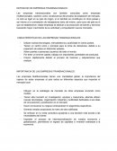 CARACTERISTICAS DE LAS EMPRESAS TRANSNACIONALES